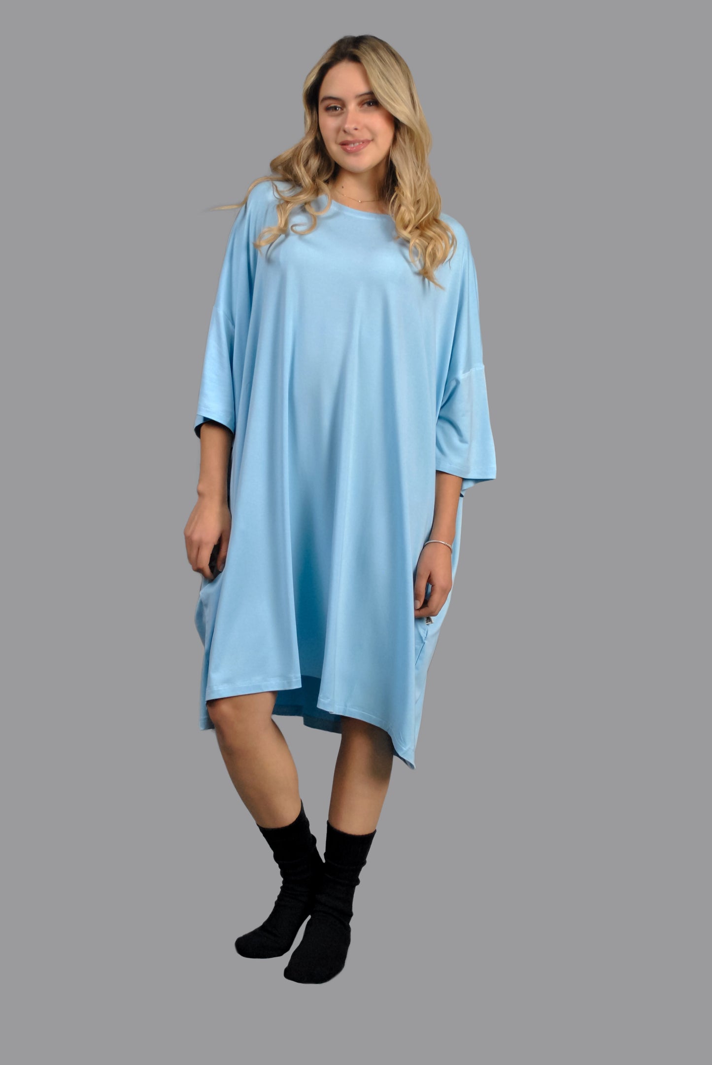 Camison Lazy Pijama - Celeste🩵