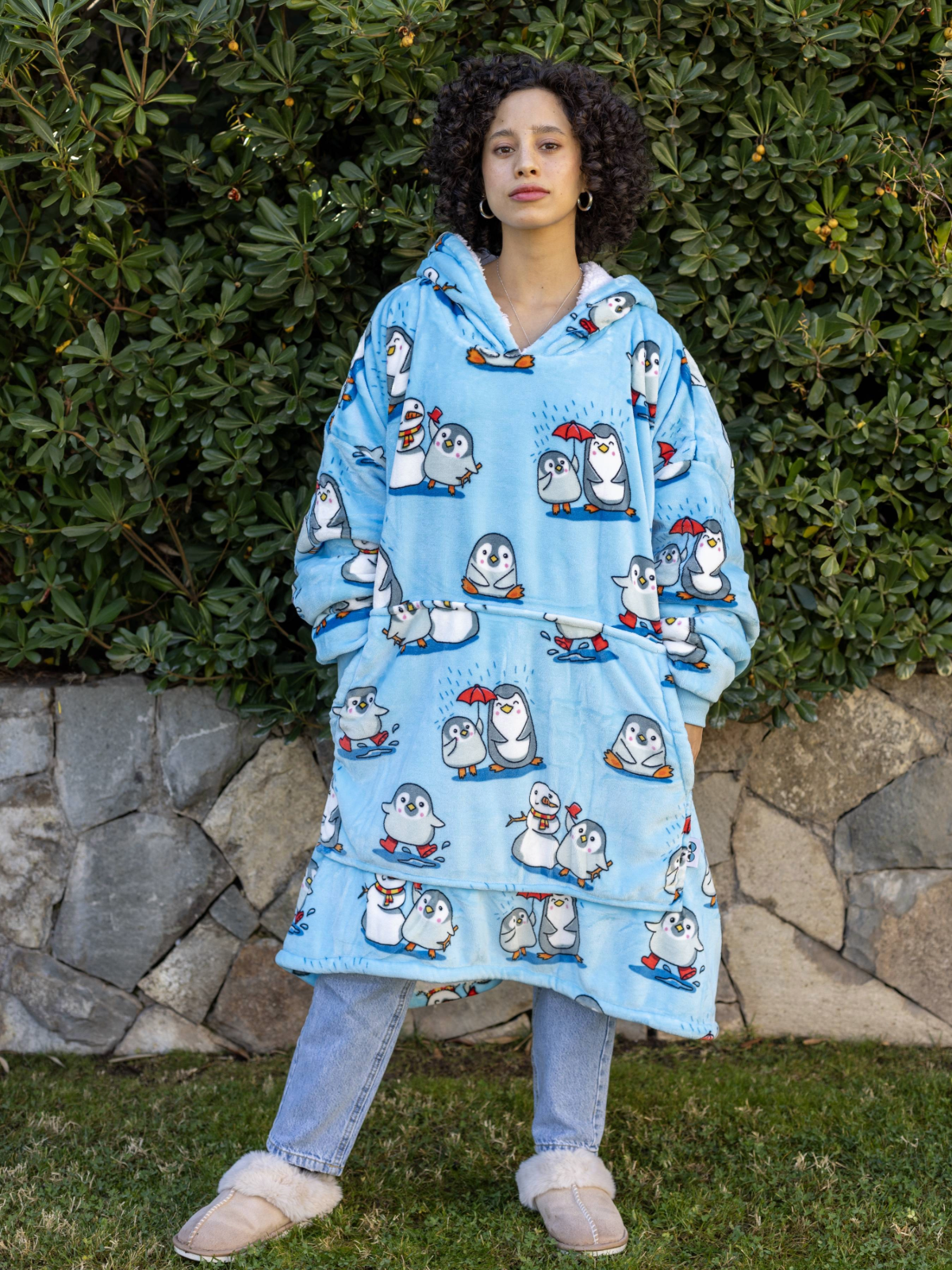 Polerón Lazy - Pinguinitos 🐧