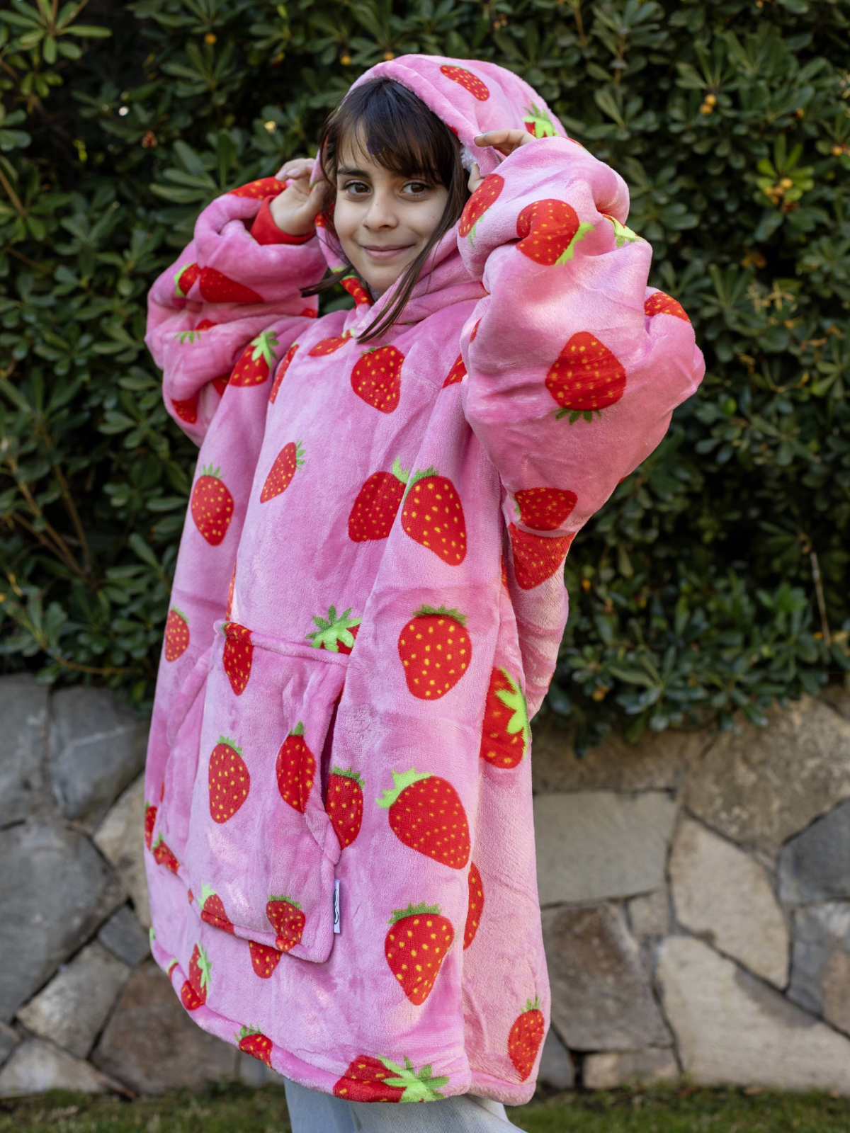 Polerón Lazy Jr - Frutilla🍓