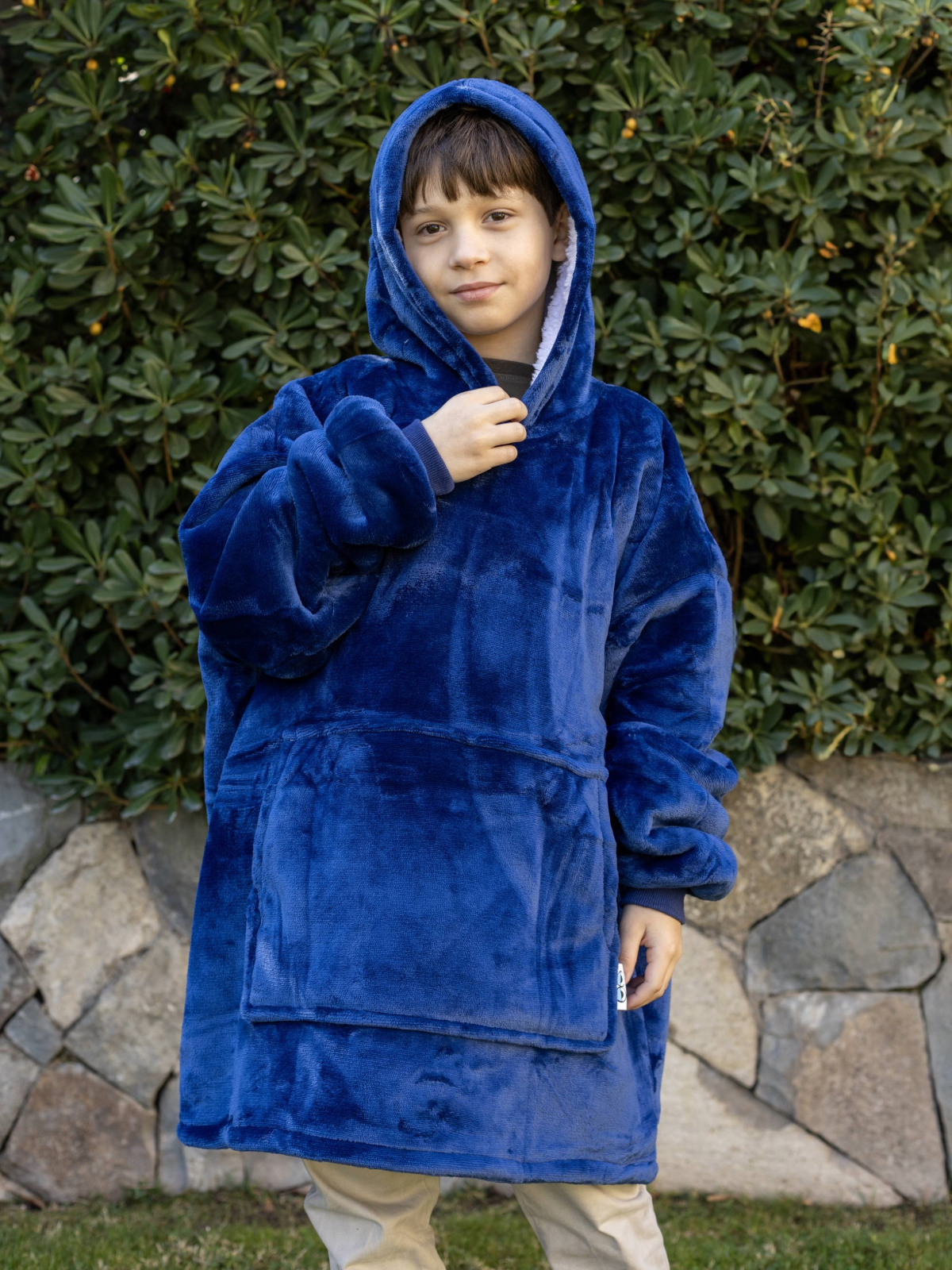 Polerón Lazy Jr - Azul💙