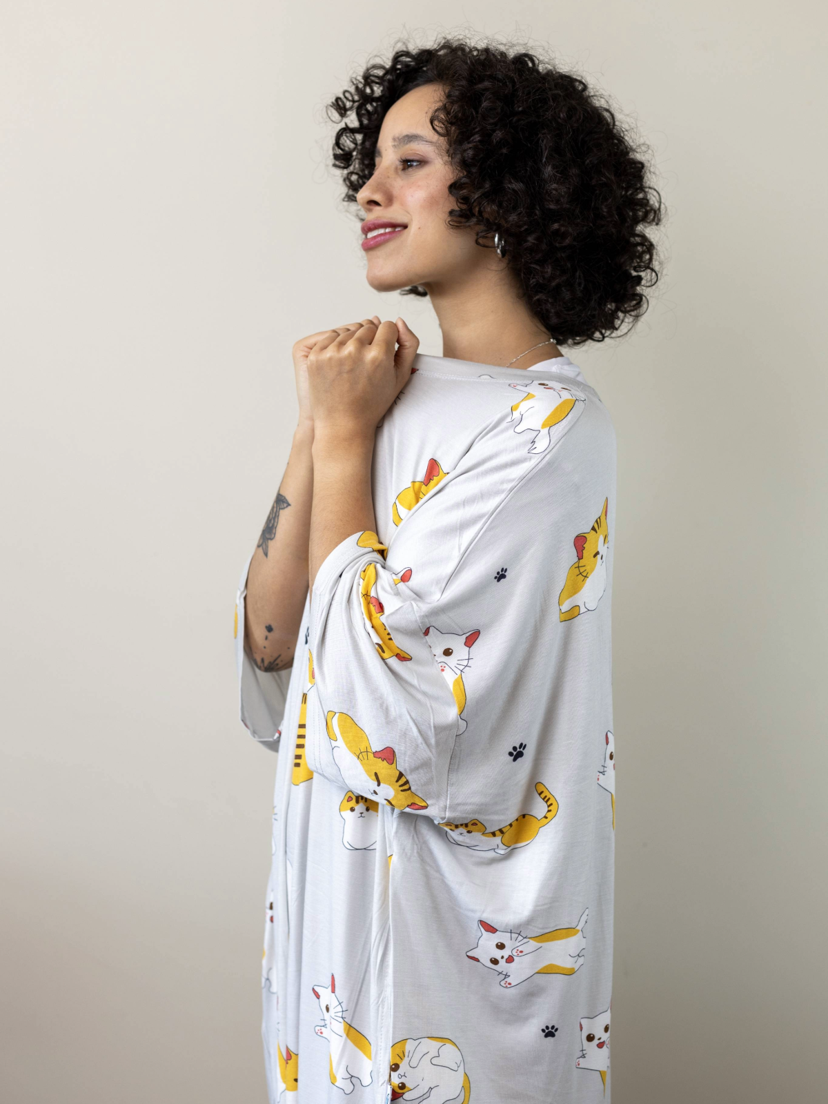 Camison Lazy Pijama - Gatitos 😸