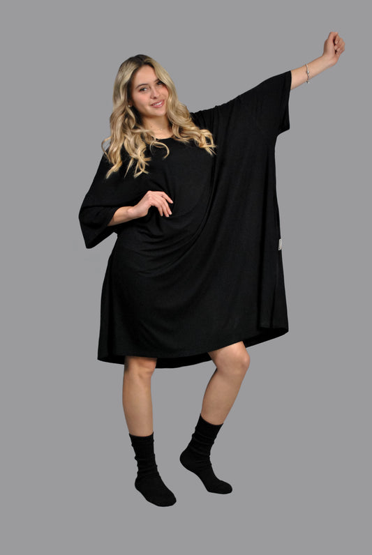 Camison Lazy Pijama - Negro🖤