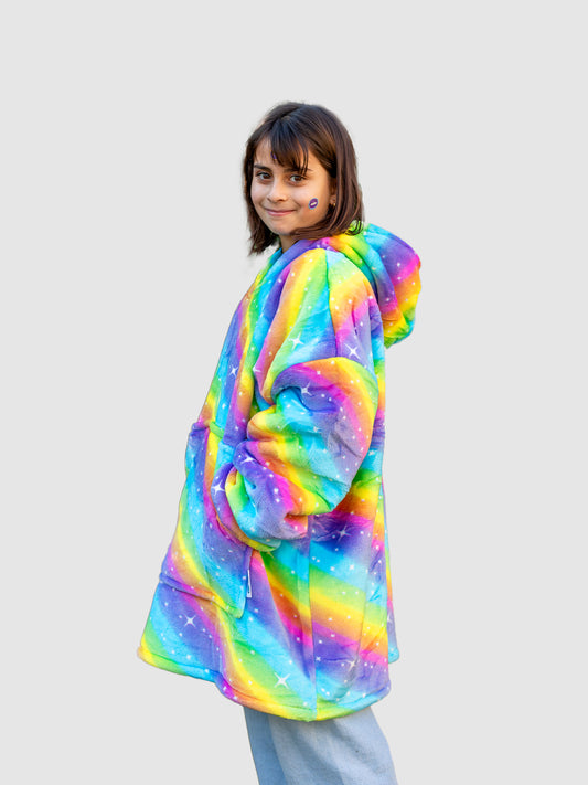 Polerón Lazy Jr - Arcoiris🌈