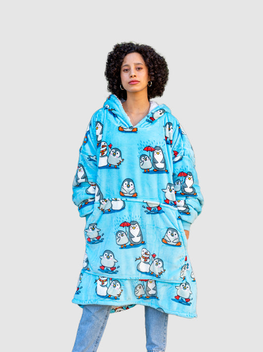 Polerón Lazy - Pinguinitos 🐧