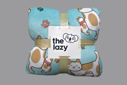 Polerón Lazy - Michis Azul 😸